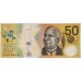 AUSTRALIA 2020 . FIFTY 50 DOLLARS BANKNOTE . LOWE/KENNEDY . ERROR . INK STAINS BOTH SIDES